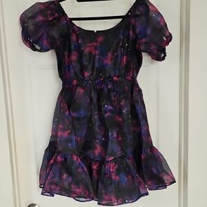 Galaxy Cosmic Aura Hot Topic Dress